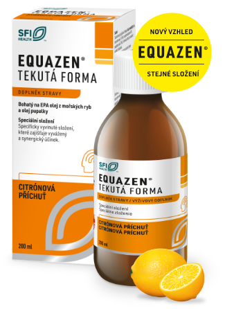 Equazen tekutá verze citrónová příchuť