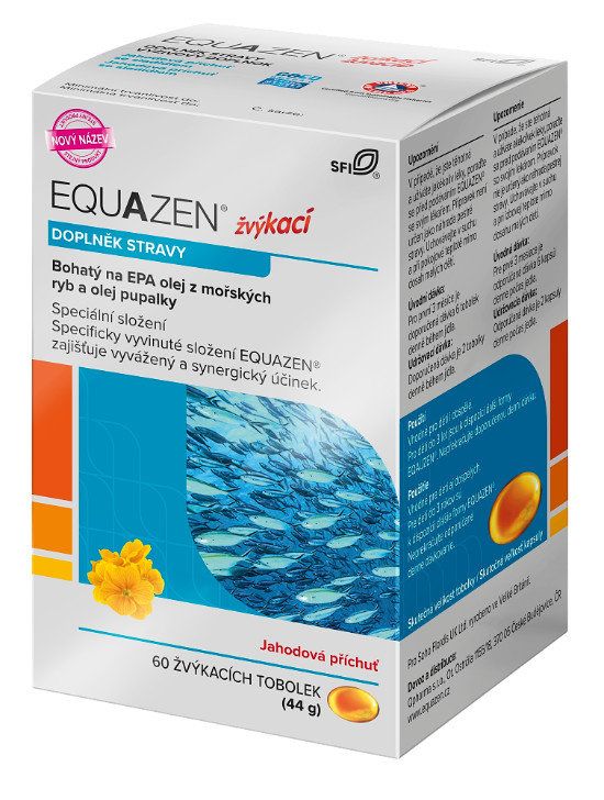 EQUAZEN žvýkací tobolky 60 ks